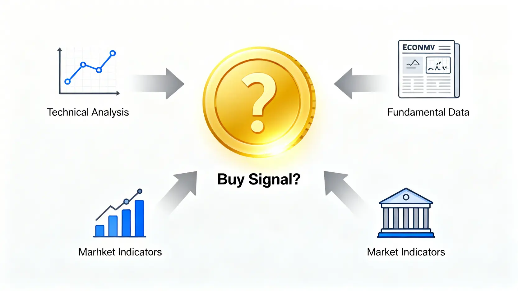 判斷黃金買入時機的三大分析維度:技術分析、基本面分析和市場指標。
